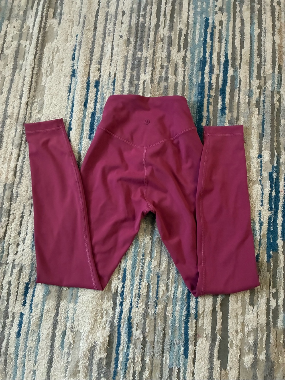 Lululemon Leggings Womens 2 Pink High Rise Athletic Activewear Gym